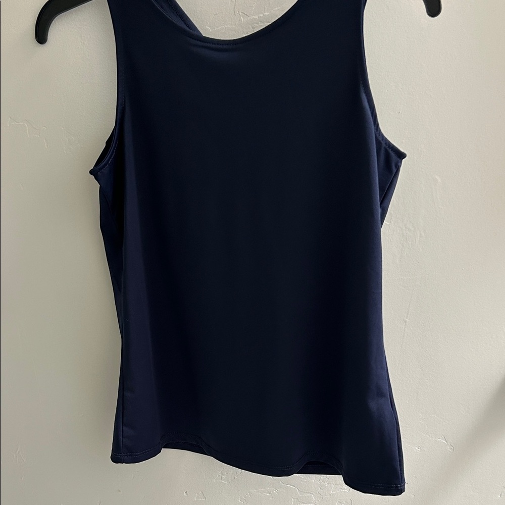 Tommy Bahama Navy Blue Women's Sleeveless Top